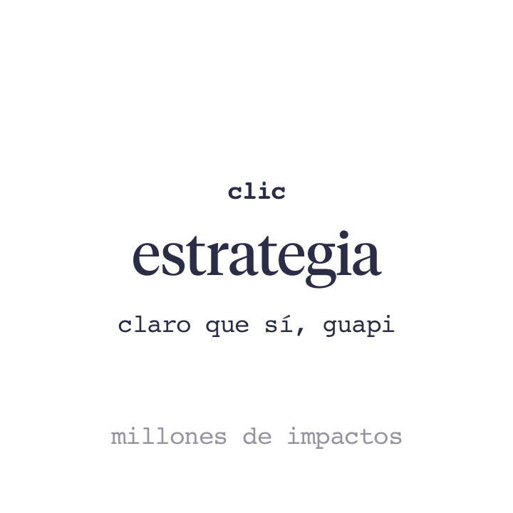 estrategia chic para mi