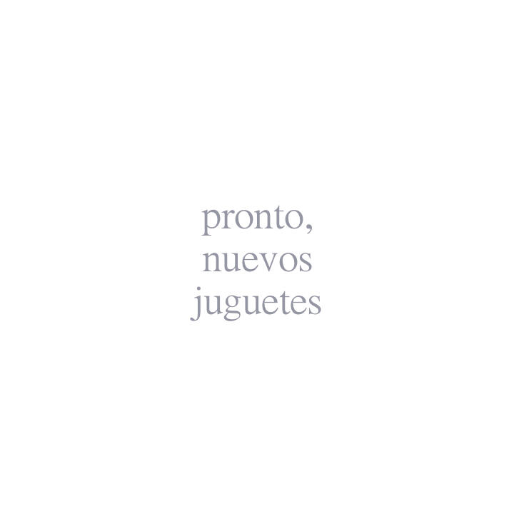 nuevos juguetes